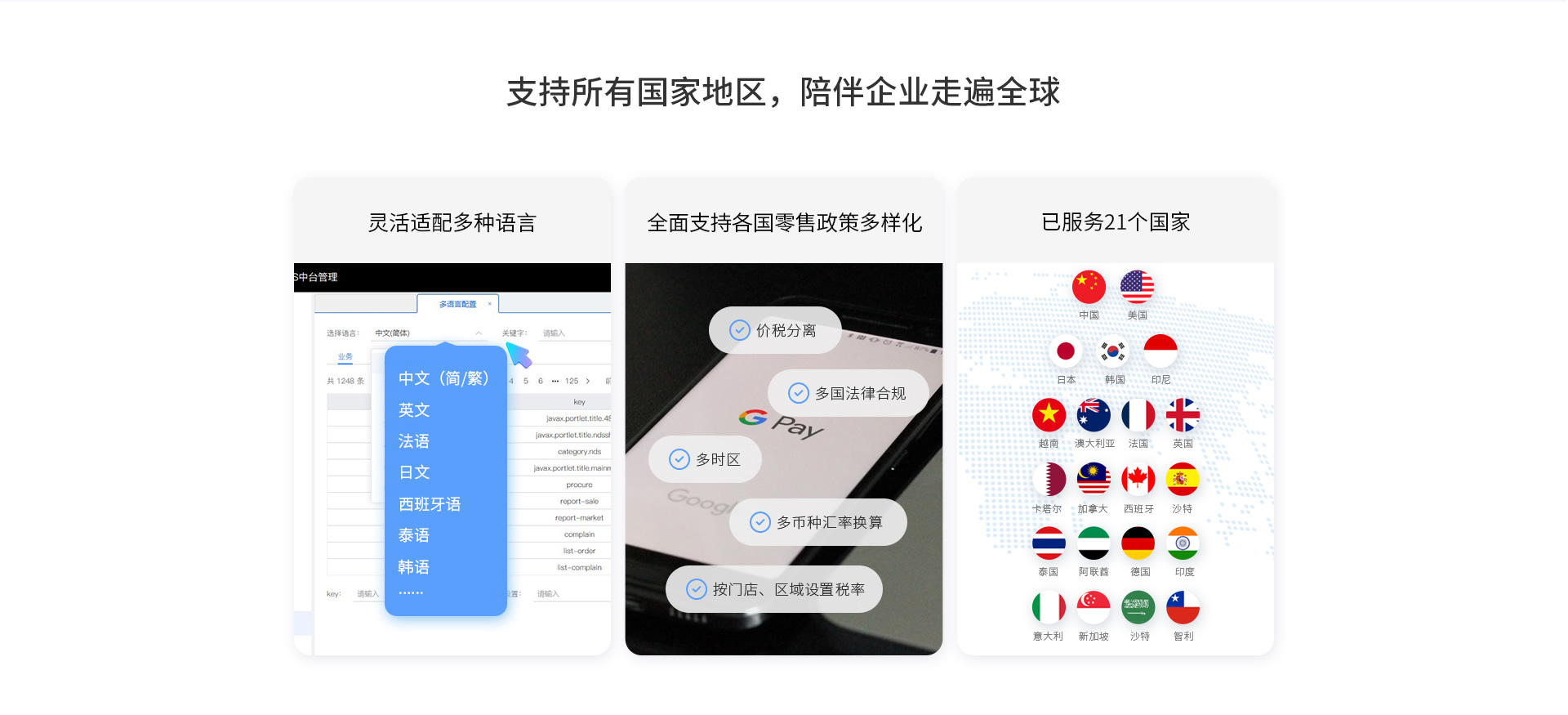 lm体育适配多种说话，支持列国零售政策