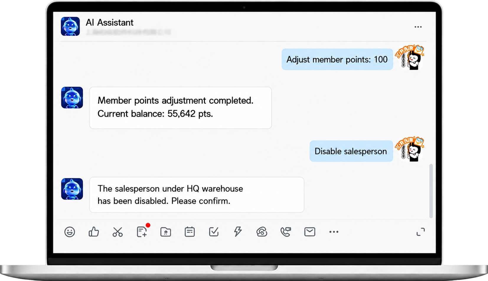 178297269017693 AI Cloud Assistant Interface
